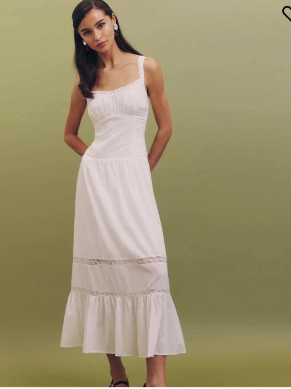 Reformation Lisette Midi Dress